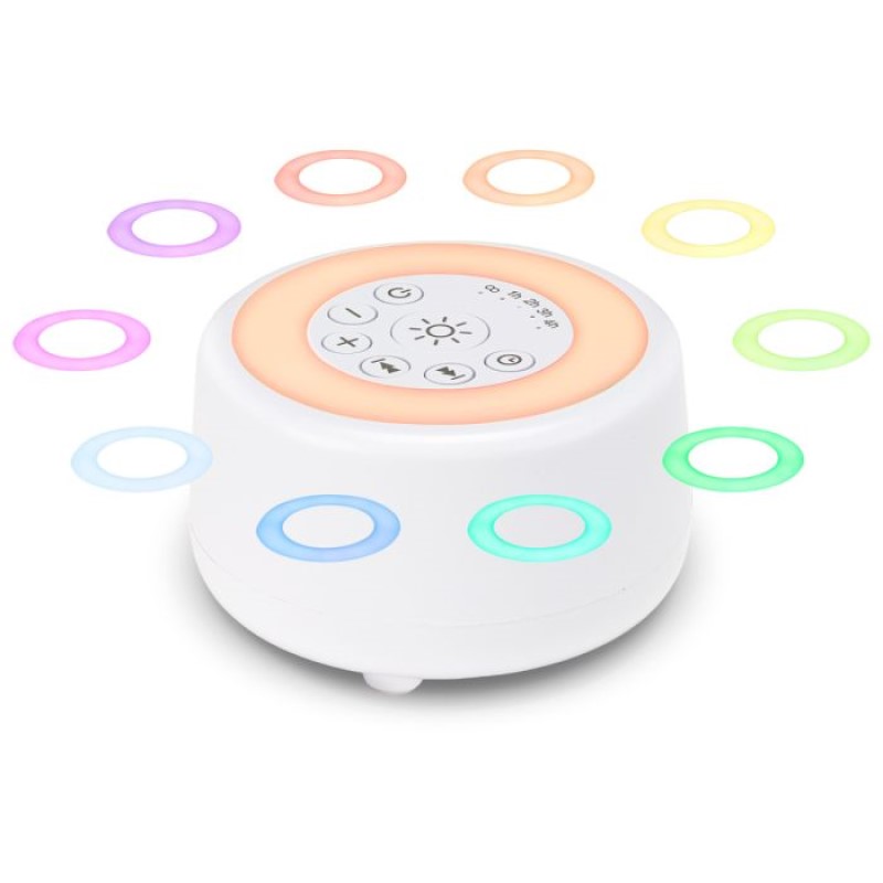 White Noise Machine with LED Night Light