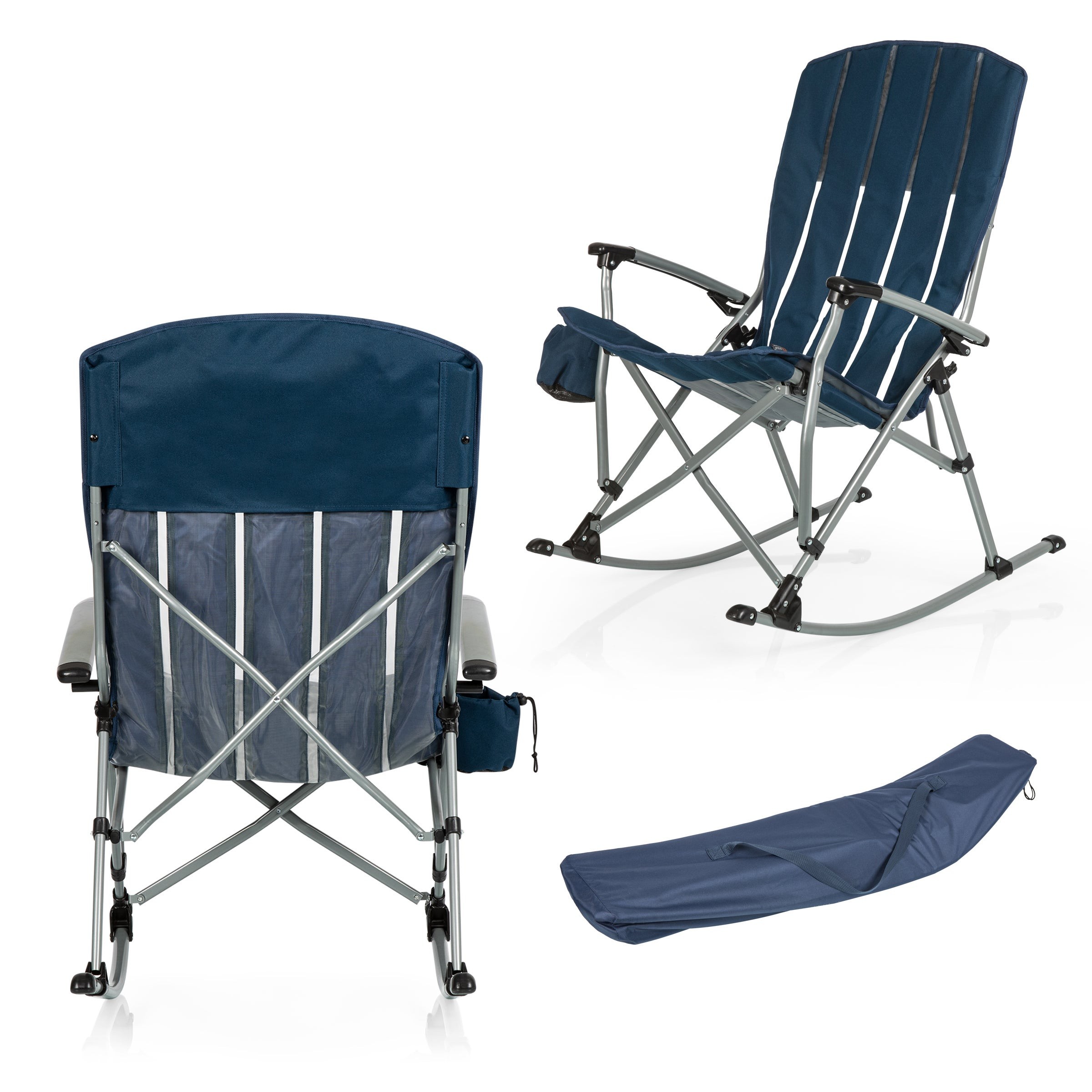 Outdoor Rocking Chair Navy