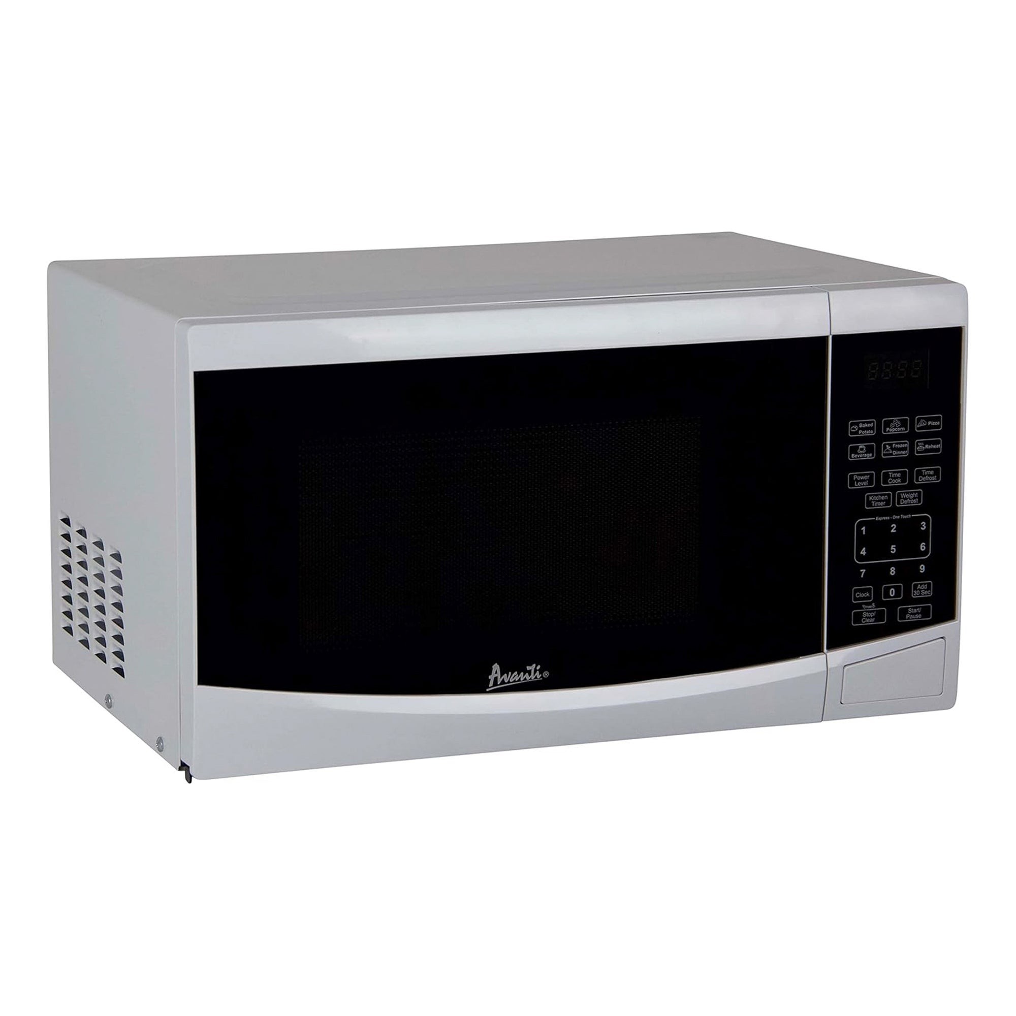 0.9 Cubic Foot 900W Microwave Oven White