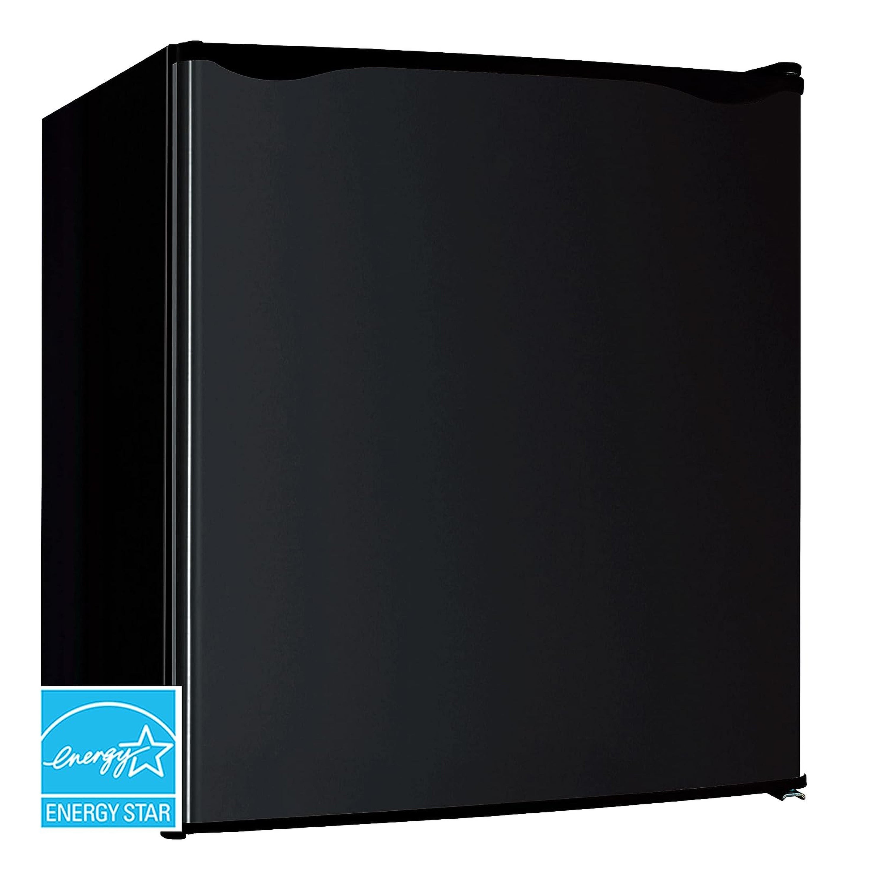1.6 Cubic Foot Compact Refrigerator Black