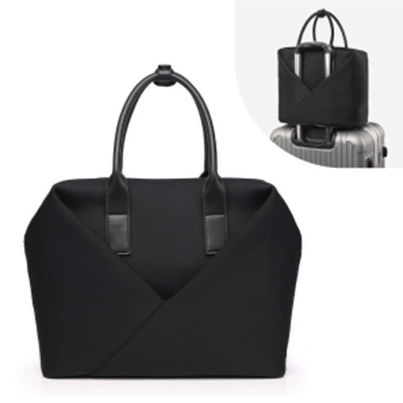 15" Laptop Tote - Large Origami - (Black)