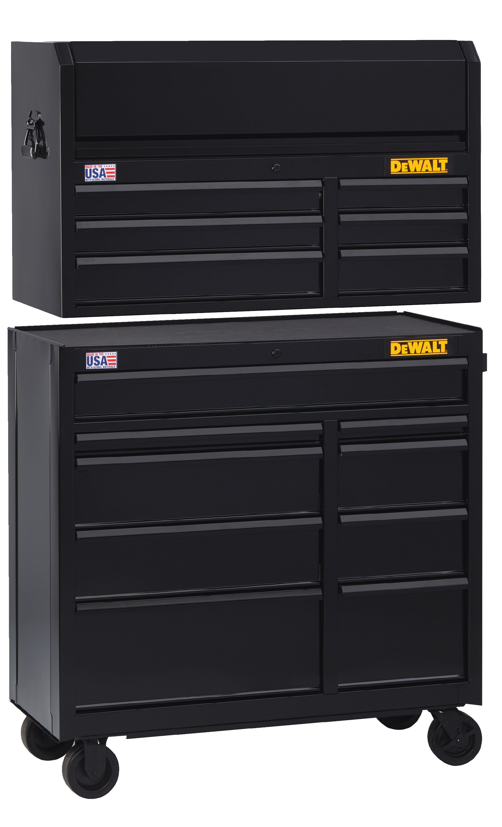 41" 9-Drawer Roller Cabinet w/ 6-Drawer Top Chest
