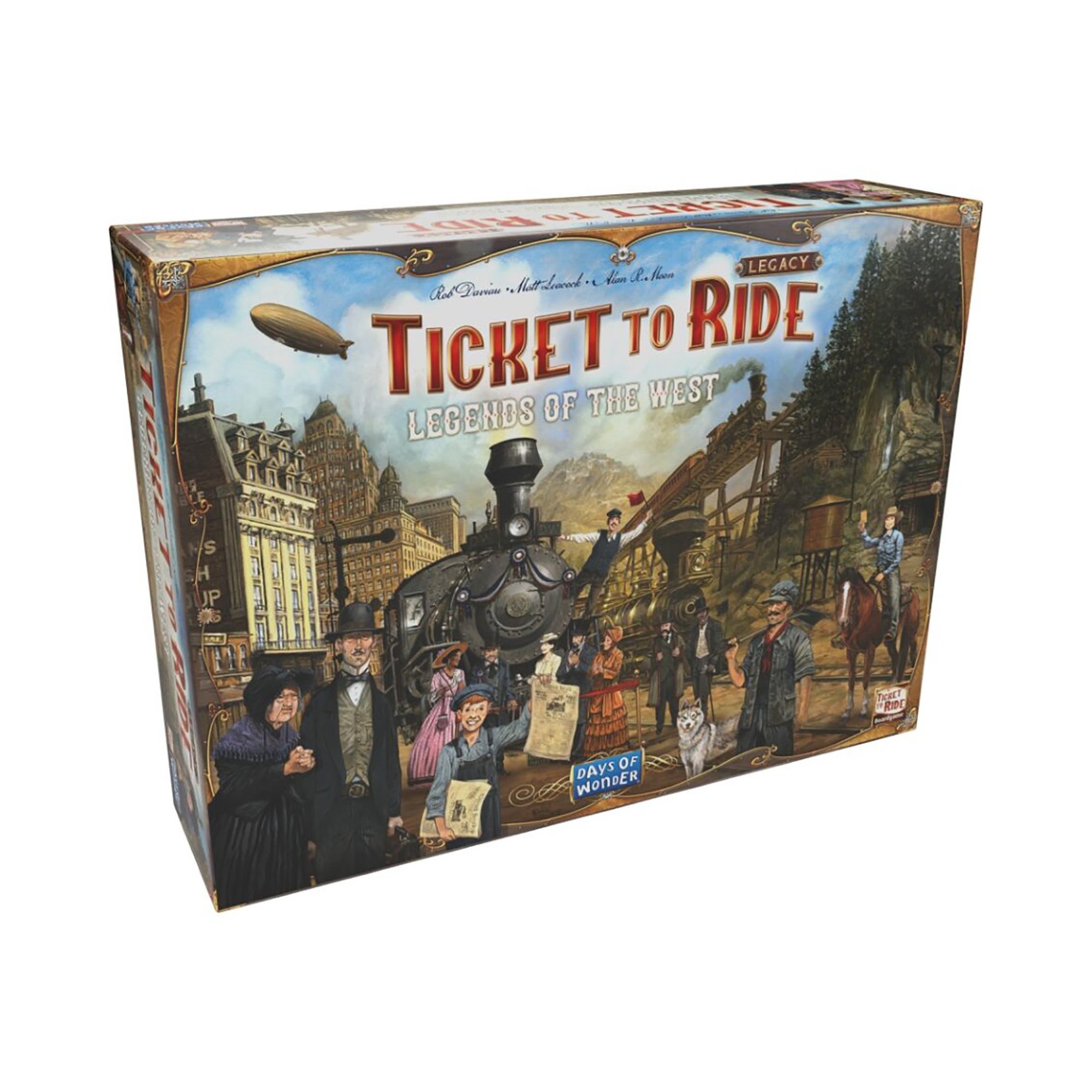 Ticket to Ride Legacy: Legends of the West Ages 10+ Years