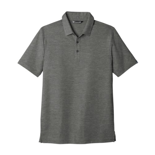 TravisMathew Oceanside Heather Polo Quiet Shade Grey Heather, Size X-Large