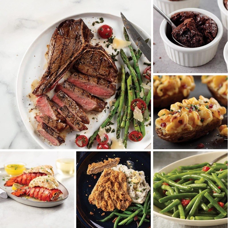 T-Bone Surf & Turf Dinner