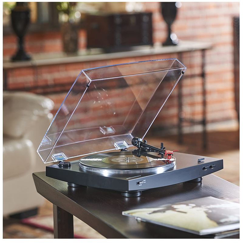 Automatic Belt-Drive Stereo Turntable - (Black)