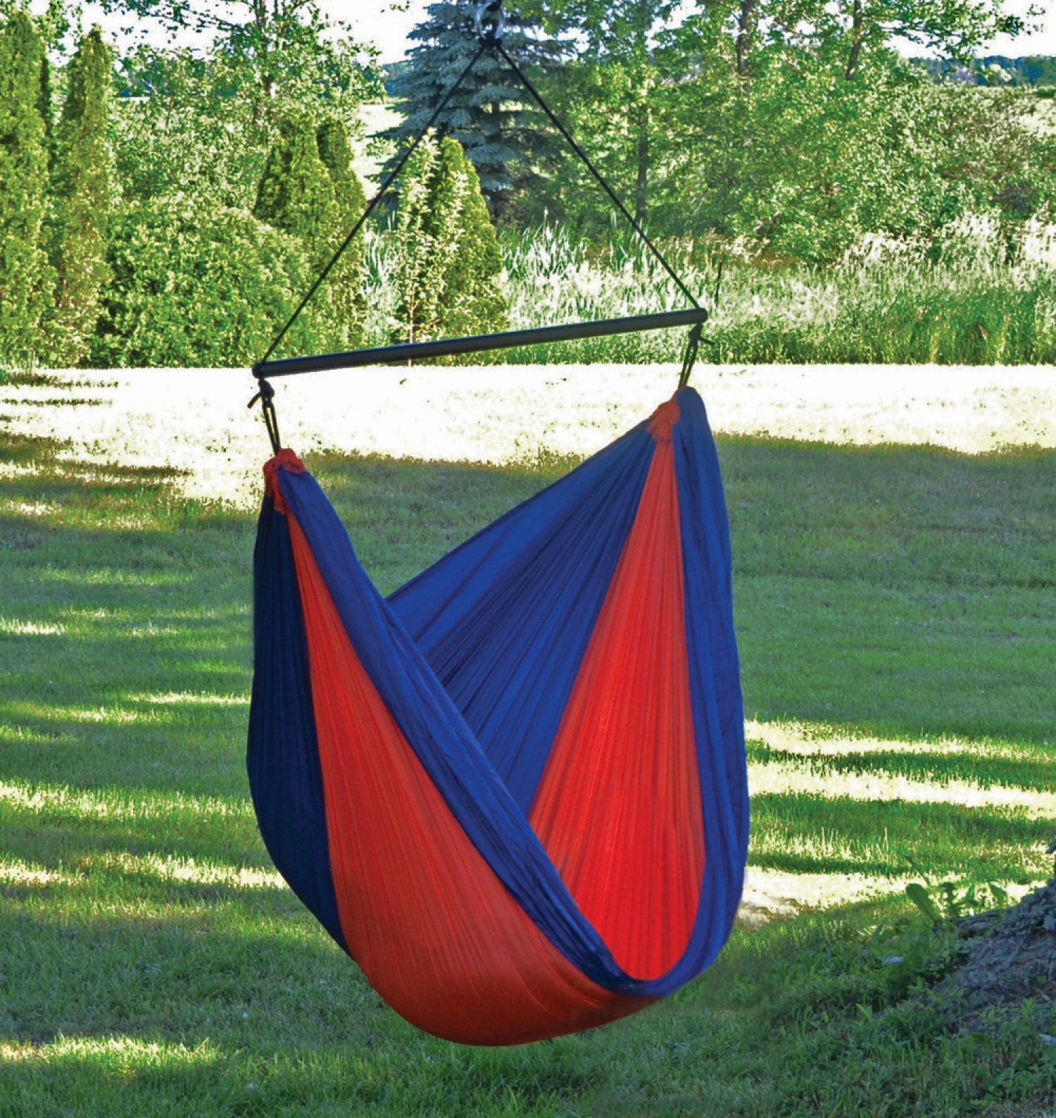 GO2 Traveler Portable Camping Chair Blue/Orange