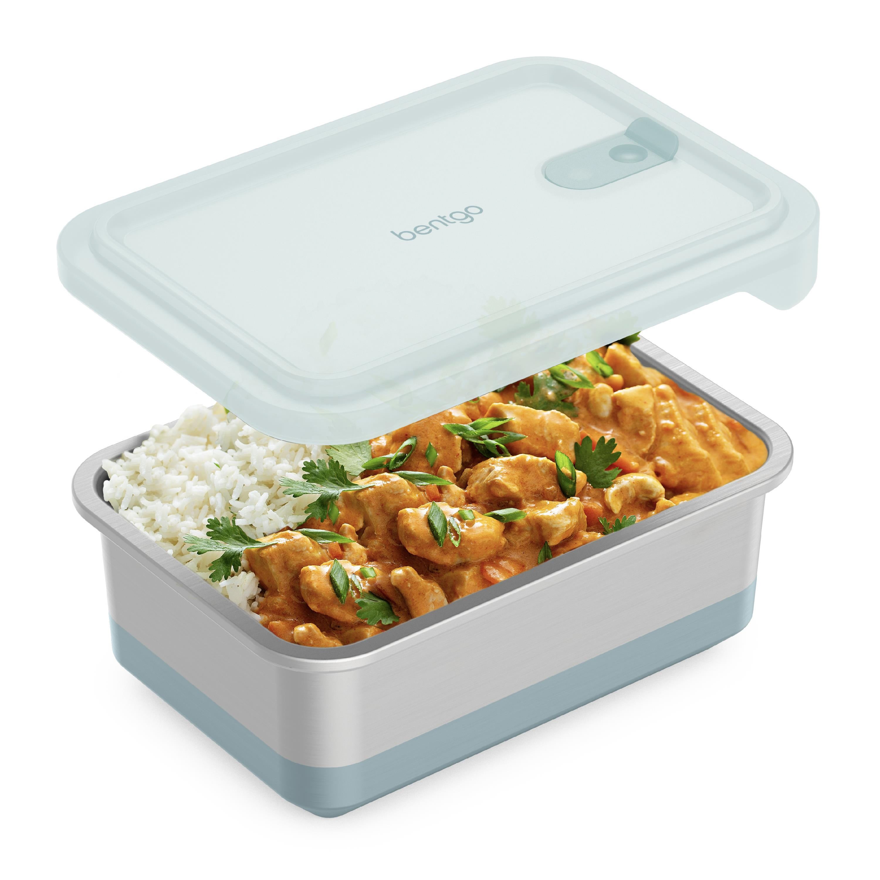 MicroSteel Heat & Eat Container Aqua