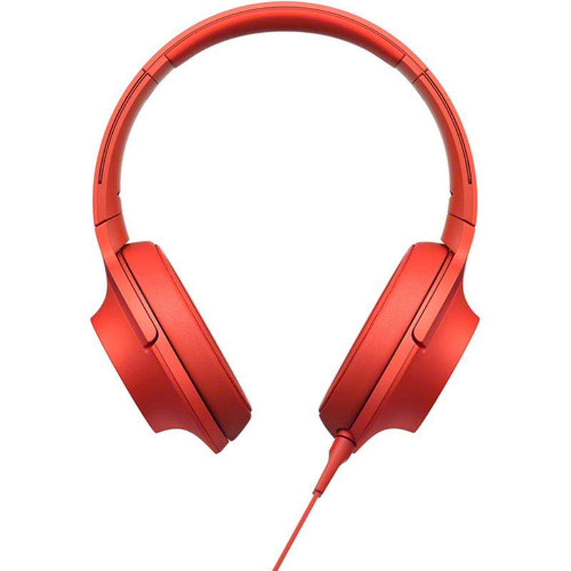 H.Ear Headphones with Microphone - (Red)