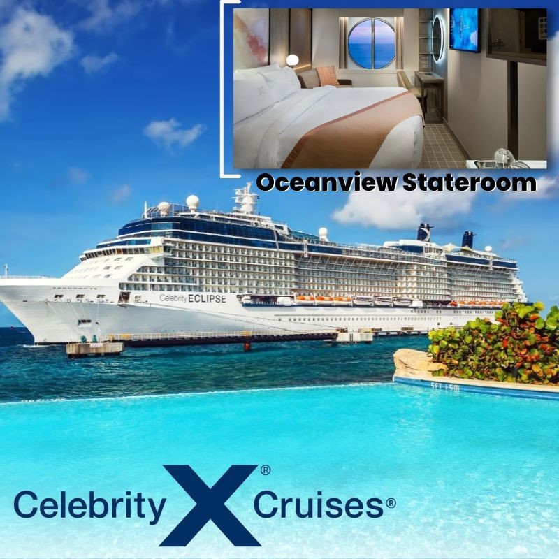 3-4 Night Caribbean Cruise - Oceanview Stateroom