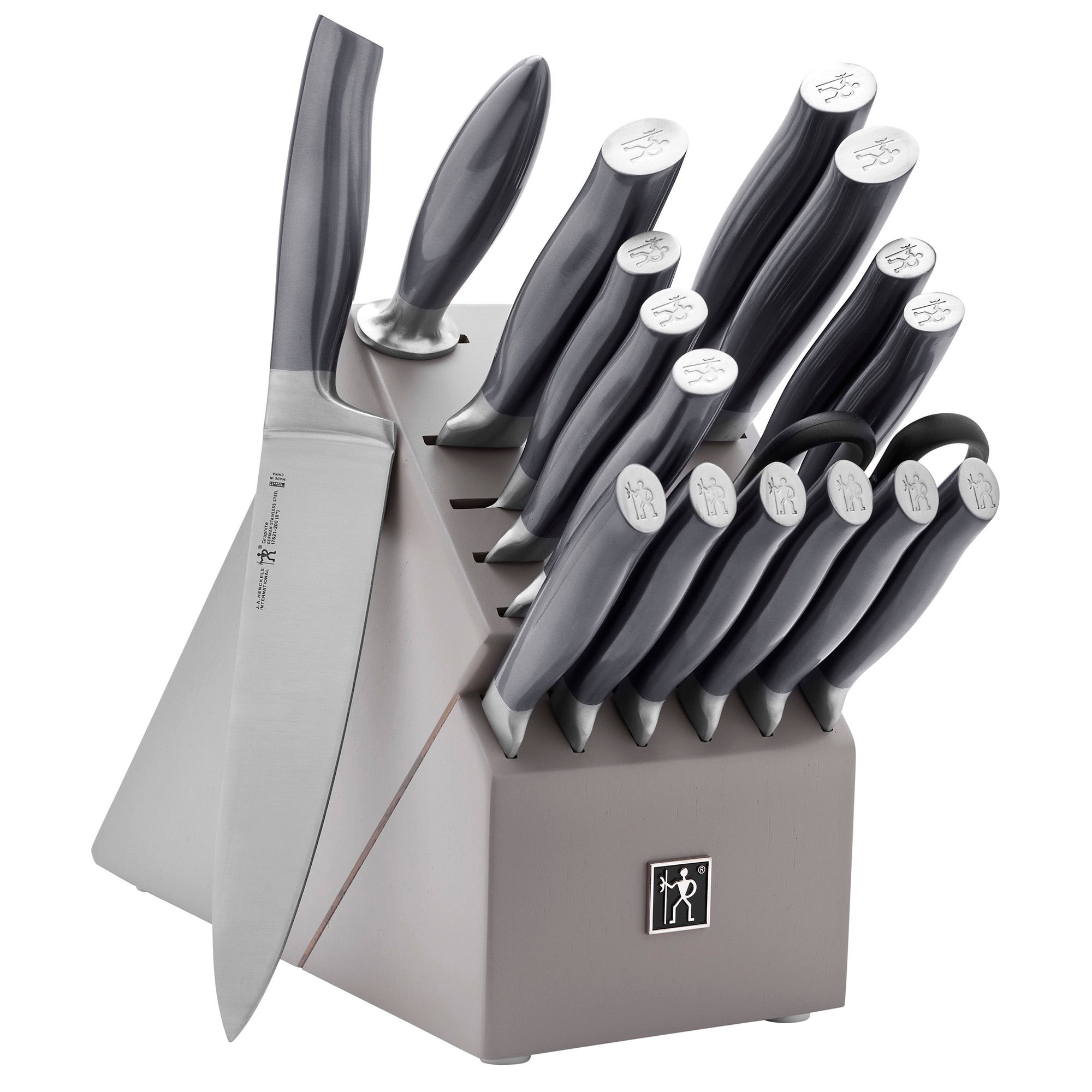 Graphite 18pc Knife Block Set