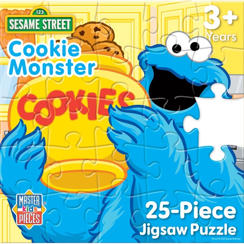 Sesame Street Cookie Monster 25 Piece Puzzle