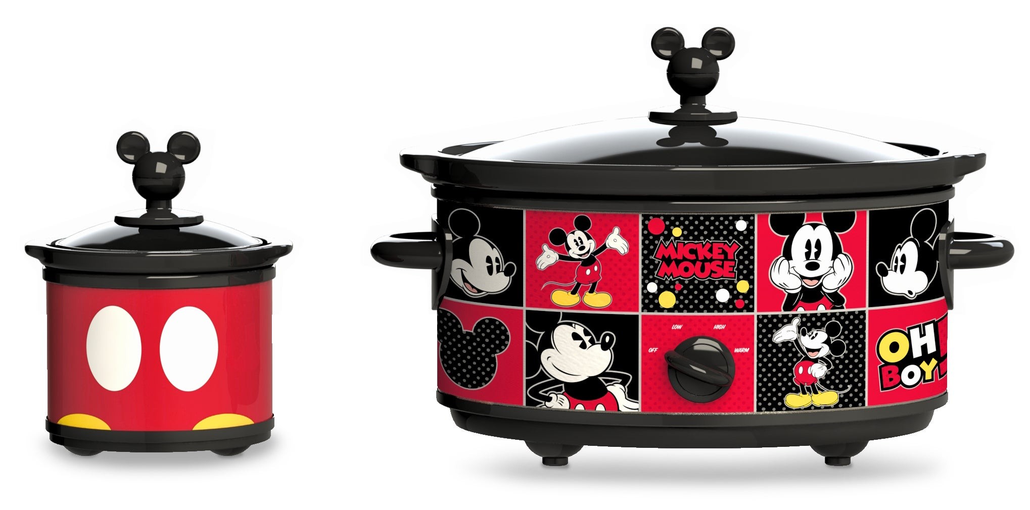 Mickey Mouse Slow Cooker w/ 20oz Dipper