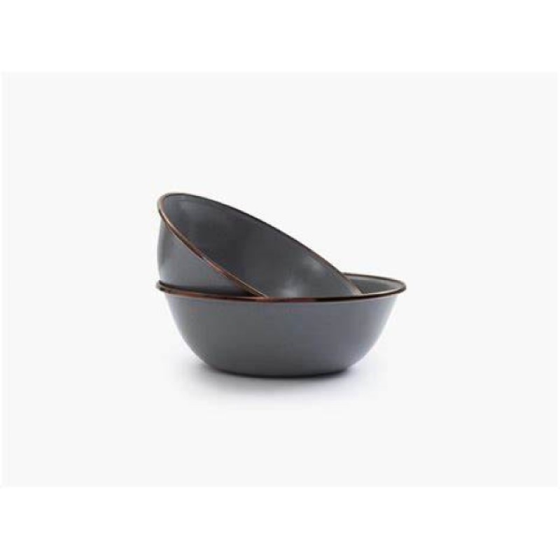 Enamelware Dining Collection - Slate Gray