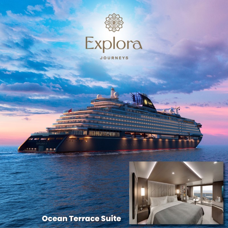 7 Night Caribbean Cruise - Ocean Terrace Suite