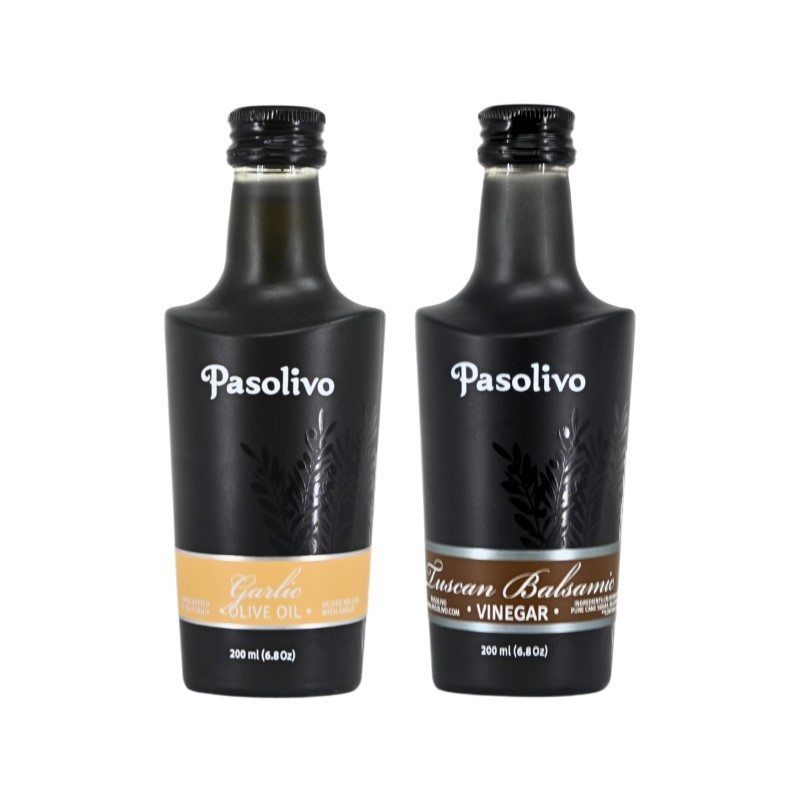Basil Olive Oil & Raspberry Basil Vinegar 200 mL