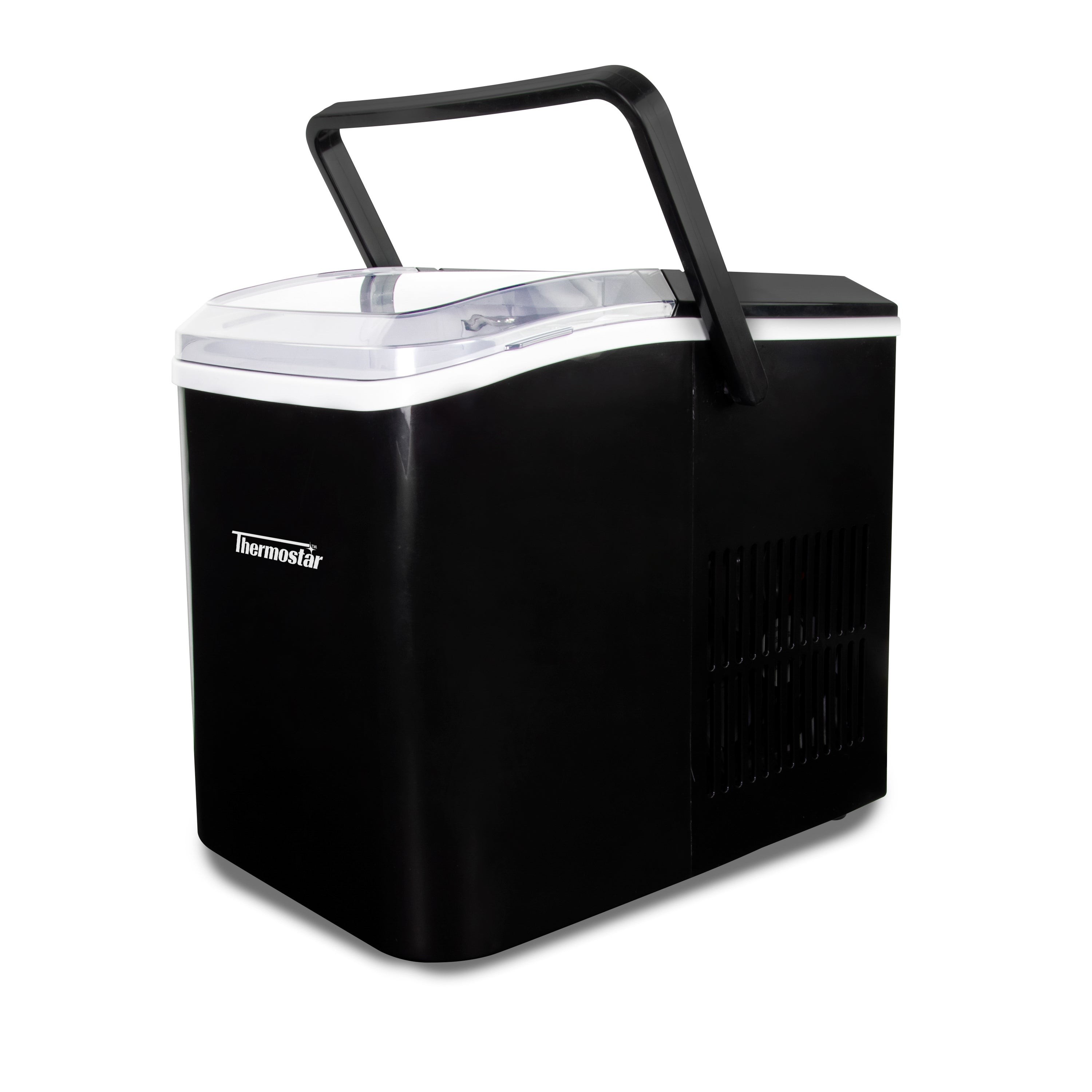 26lb Automatic Self-Cleaning Portable Countertop Ice Maker Black