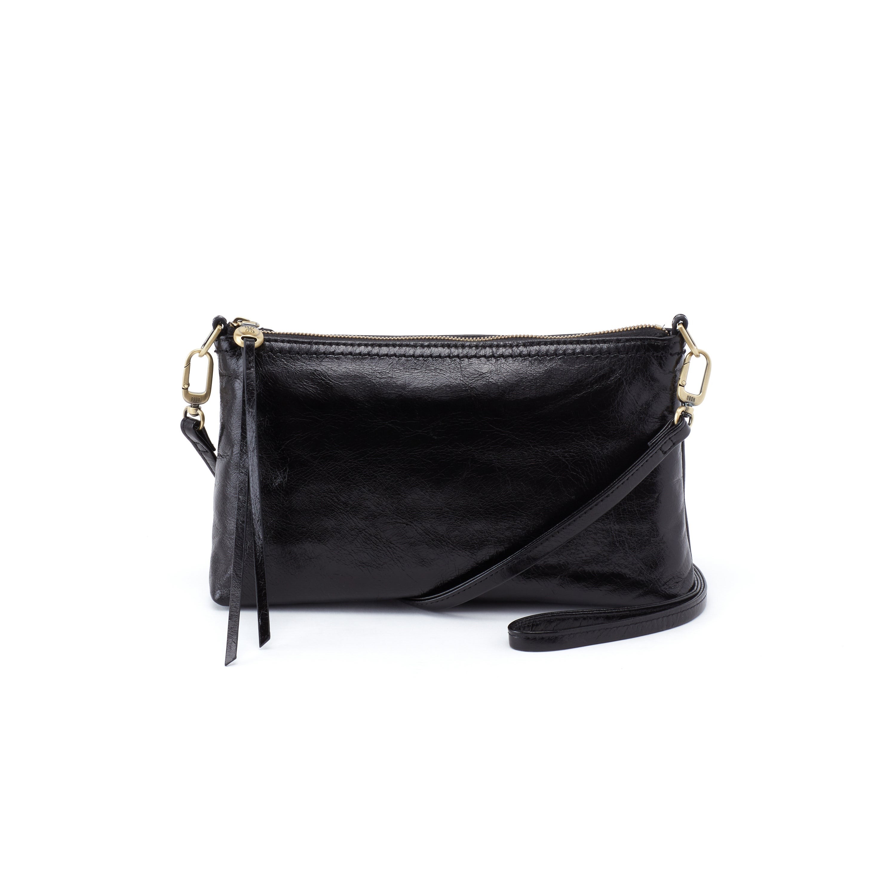 Darcy Leather Crossbody Black