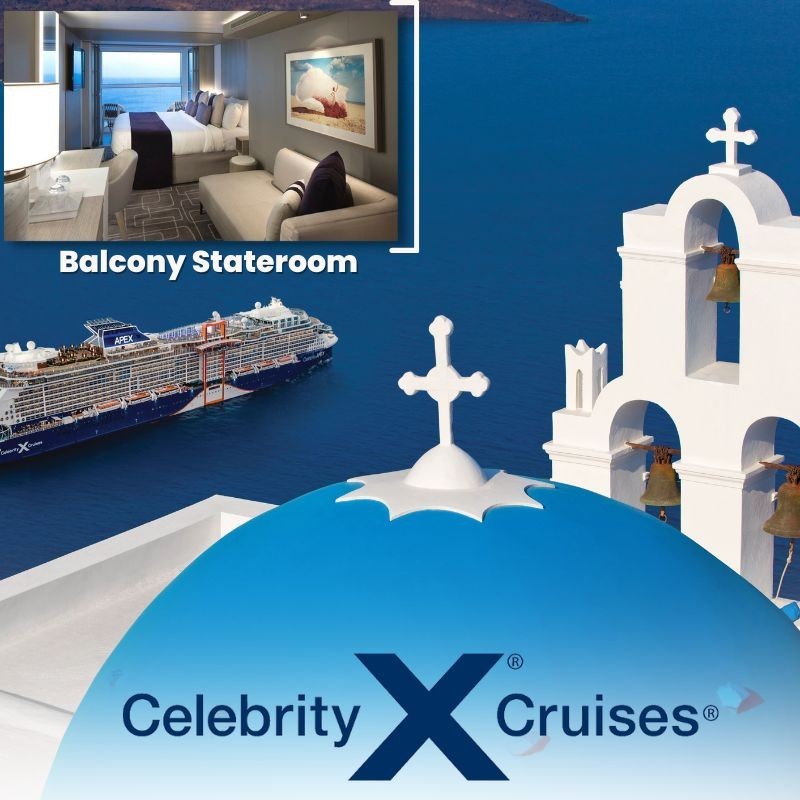 7-8 Night Caribbean/6-7 Night Alaska, Bermuda/Pacific Coastal or Europe Cruise - Veranda SR