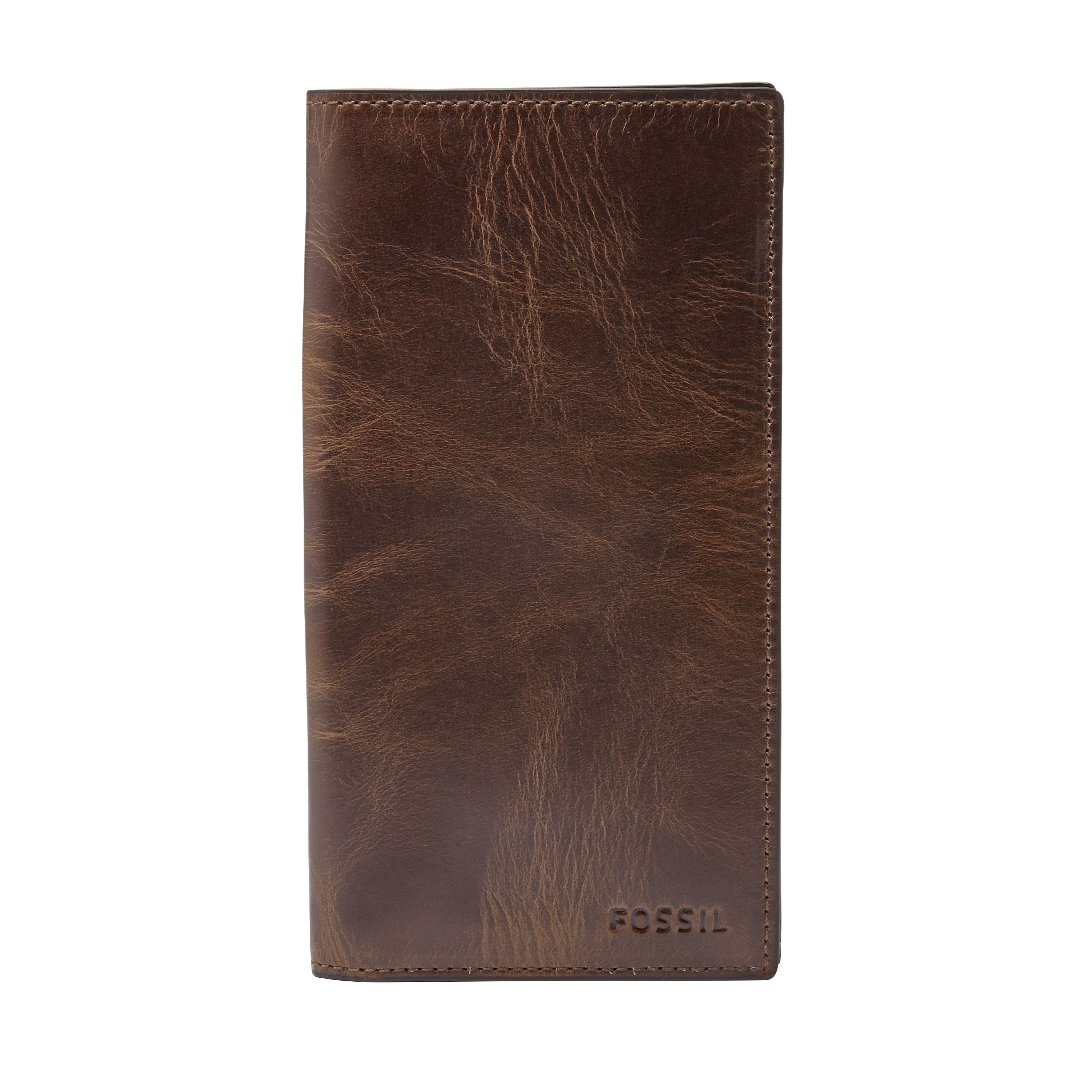 Derrick Executive Leather Wallet Brown