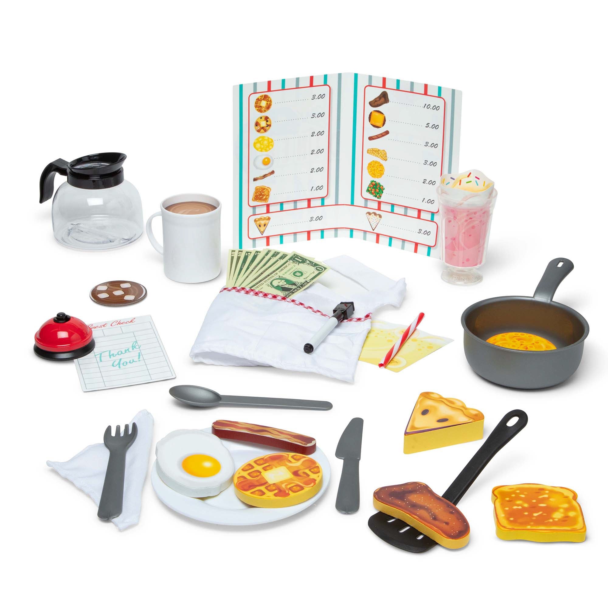 Star Diner Restaurant 41pc Play Set Ages 3+ Years