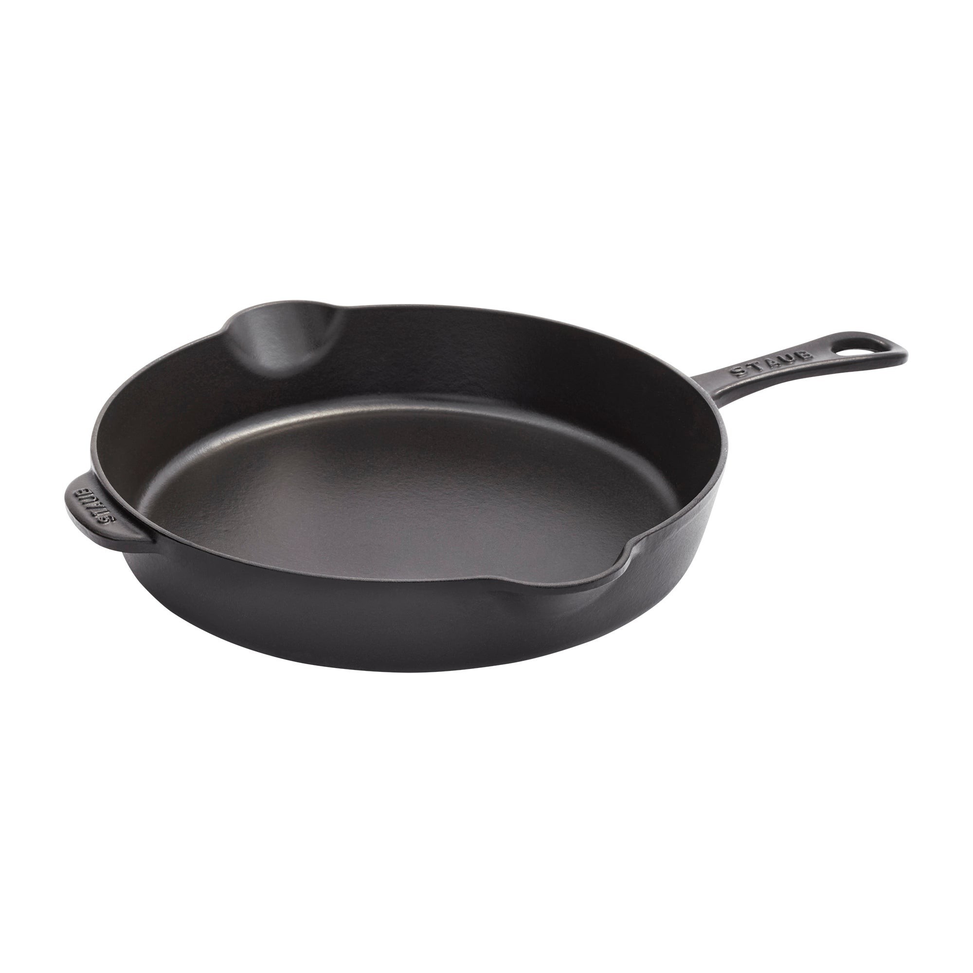 11" Traditional Cast Iron Skillet Matte Black