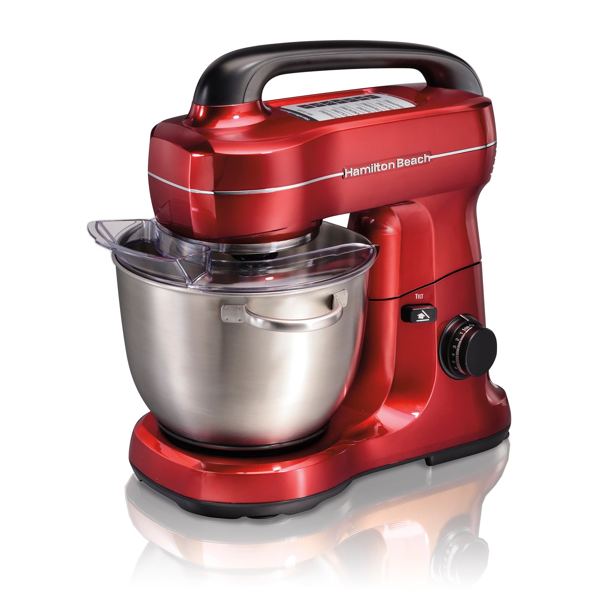 7 Speed 4qt Stand Mixer Red