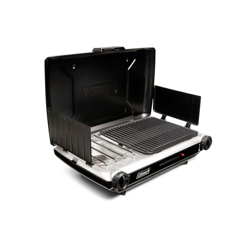 Grill/Stove Is 2 Burner Ppn Black