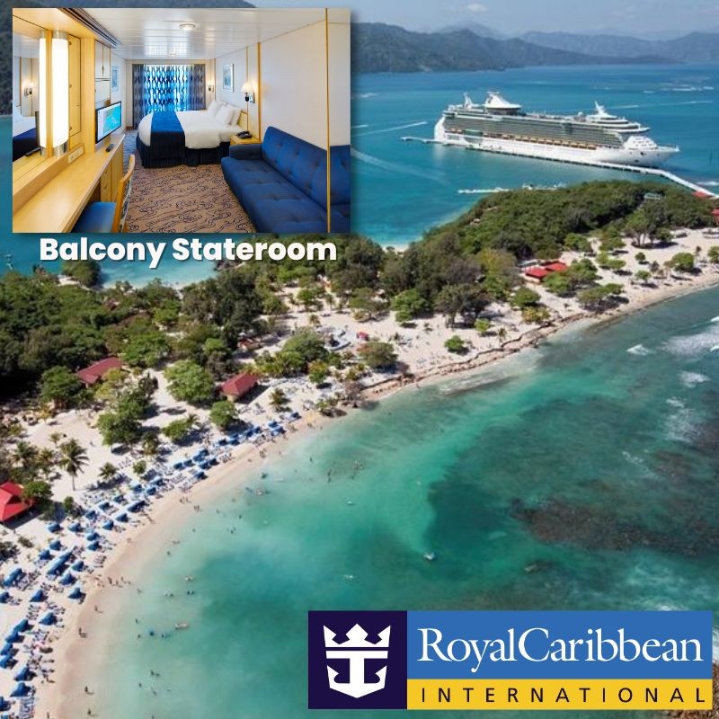 4-5 Night Caribbean, Bahamas or Bermuda CruiseBalcony Stateroom