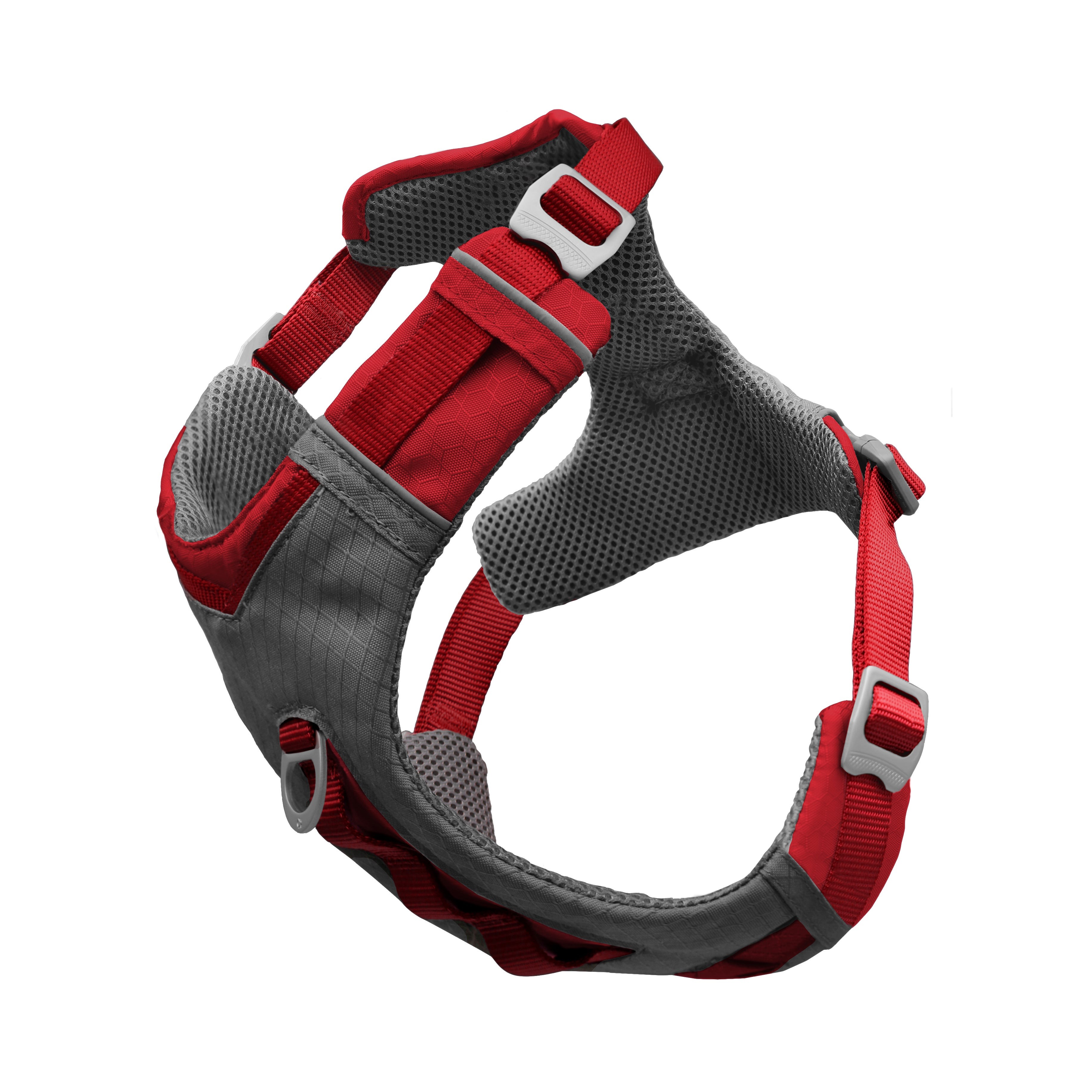 Journey Air Dog Harness Chili Red/Charcoal XL