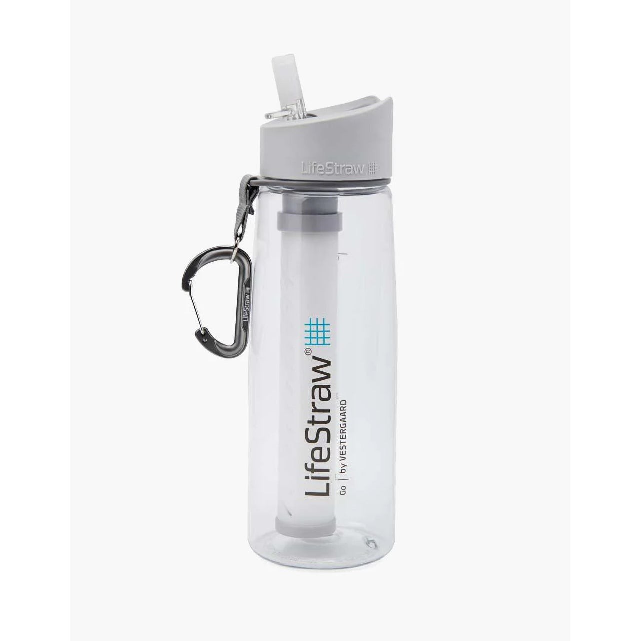 LifeStraw Go 22oz Tritan Renew Filtered Water Bottle Clear