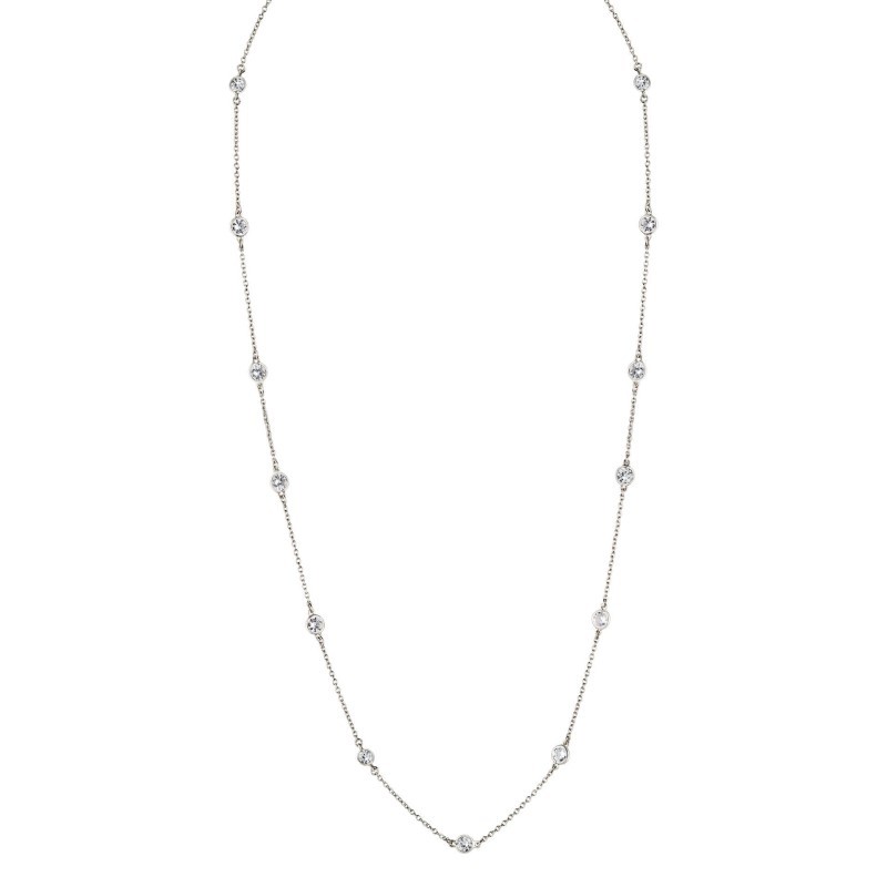 CZ by Kenneth Jay Lane CZ by the Yard 36" Necklace