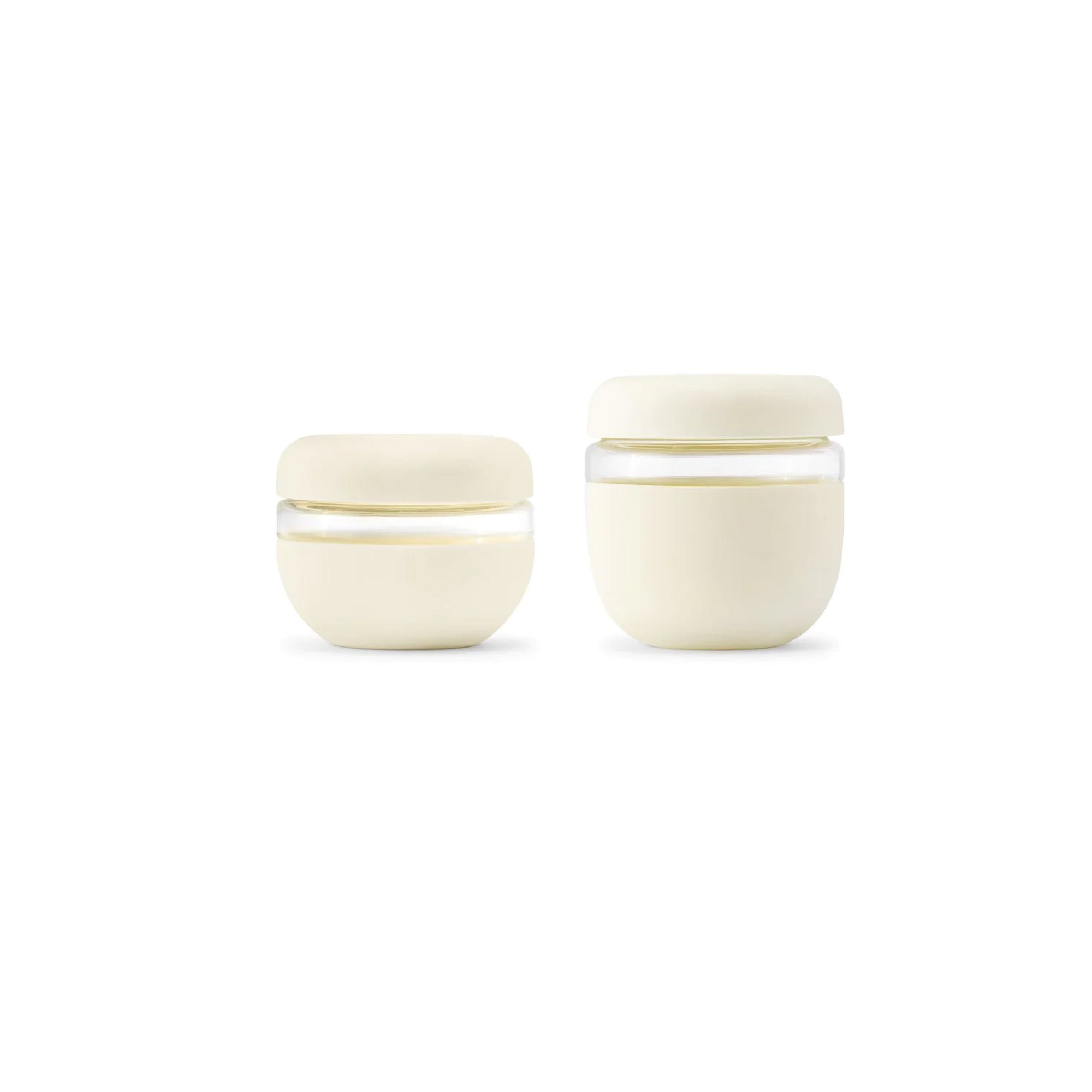 4pc Porter Glass Seal Tight Bowls Cream