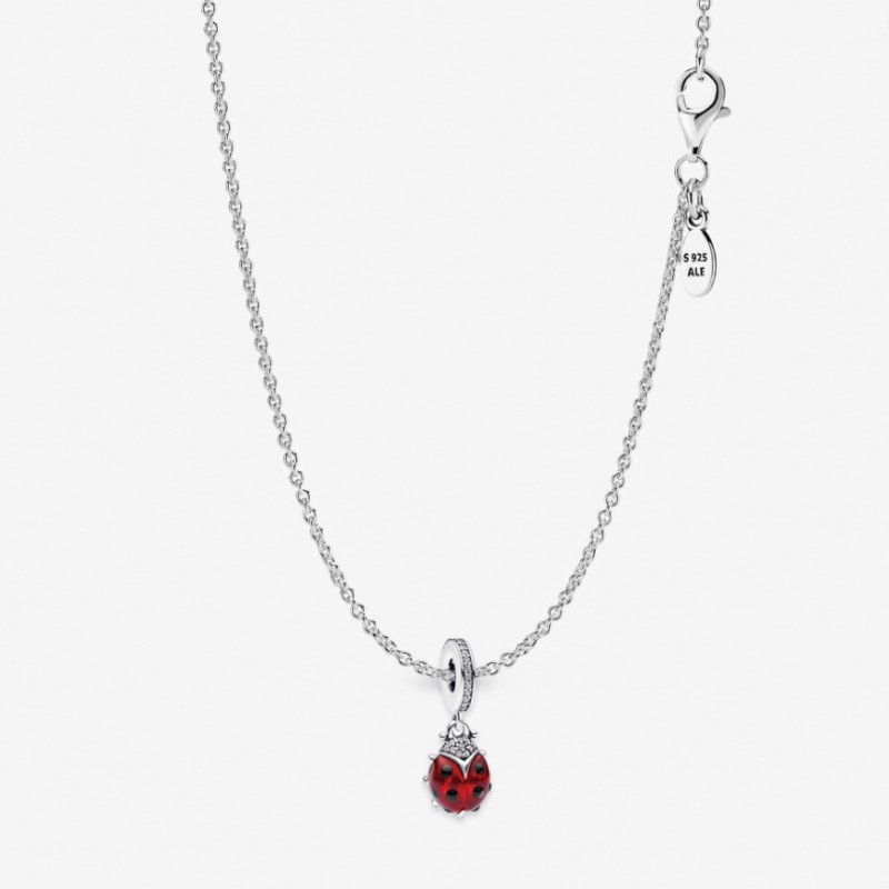 Ladybird Dangle Necklace