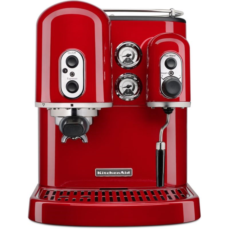 Manual Espresso Maker - (Red)
