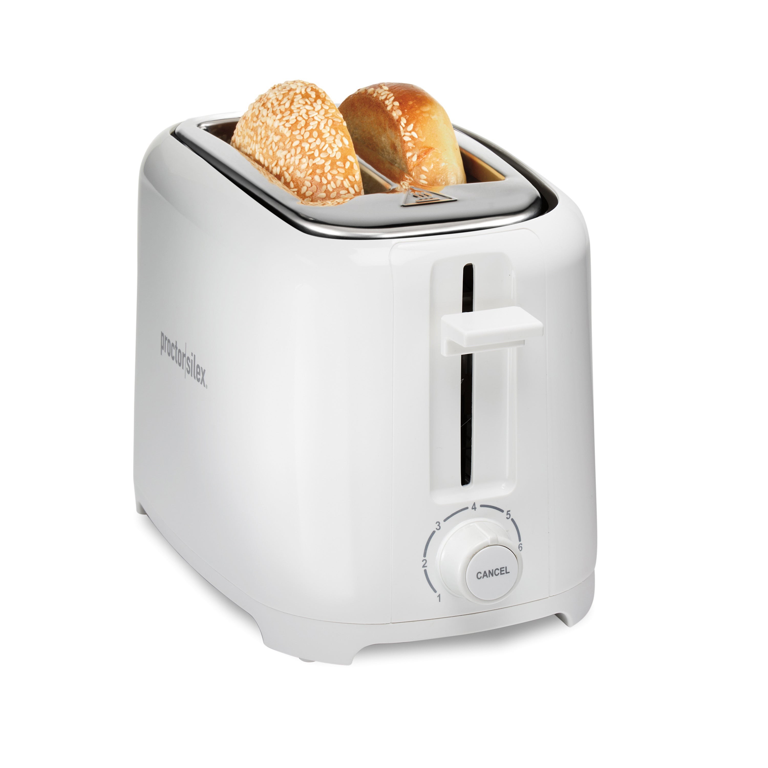 2 Slice Cool Touch Toaster White