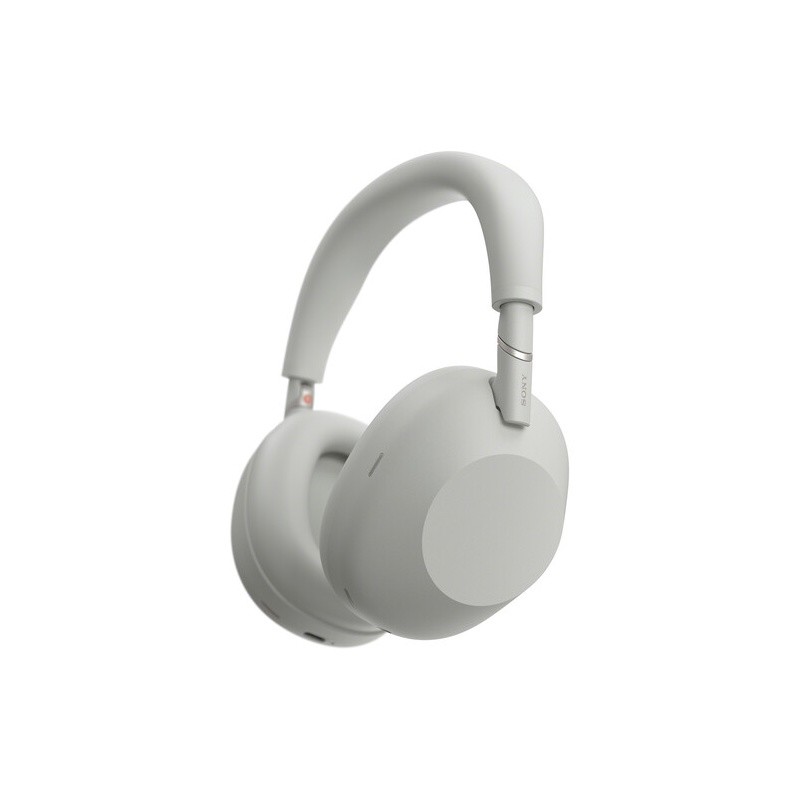 Noise Cancelling Bluetooth Headphones - Silver