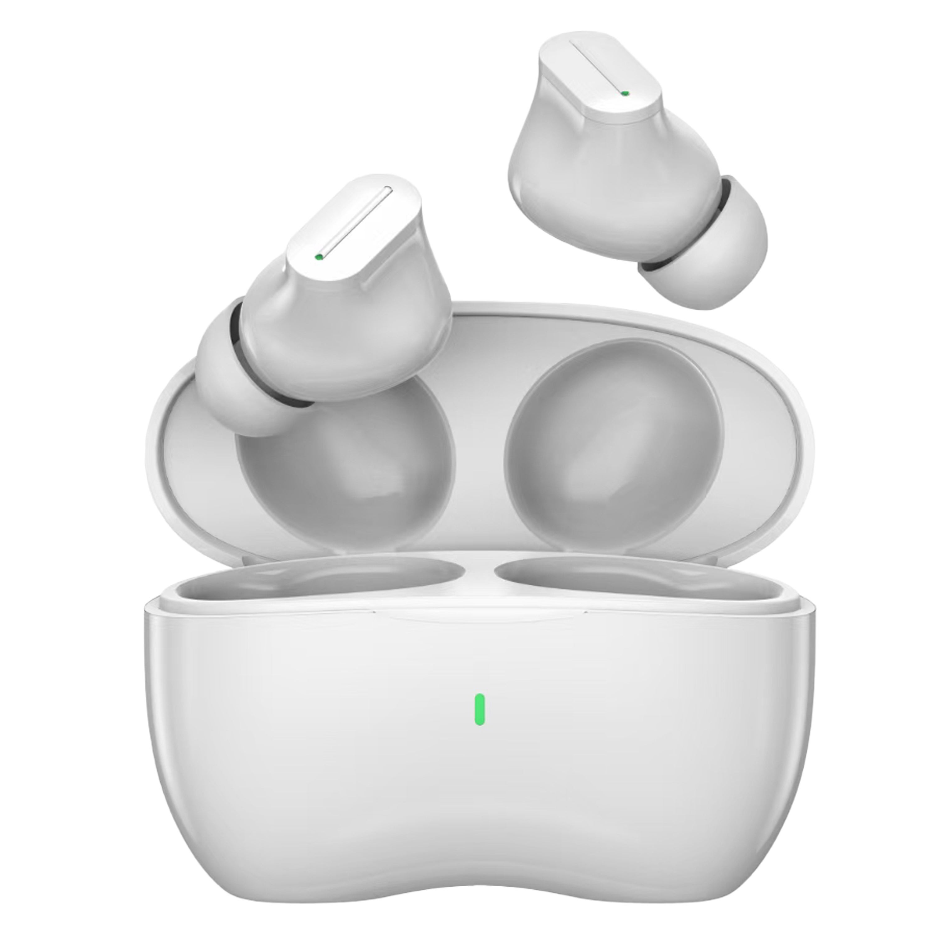 True Wireless Stereo Earbuds w/ Charging Case White