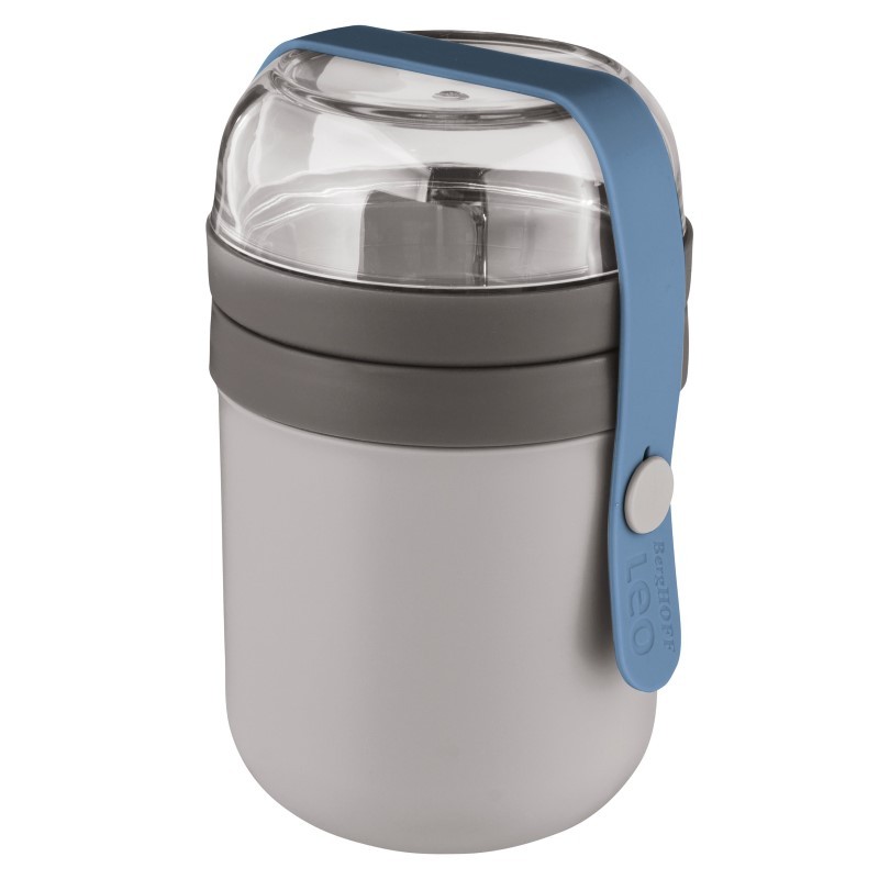 Leo Dual Lunch Pot, Gray