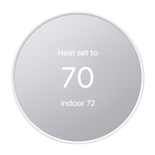 Nest Thermostat Snow