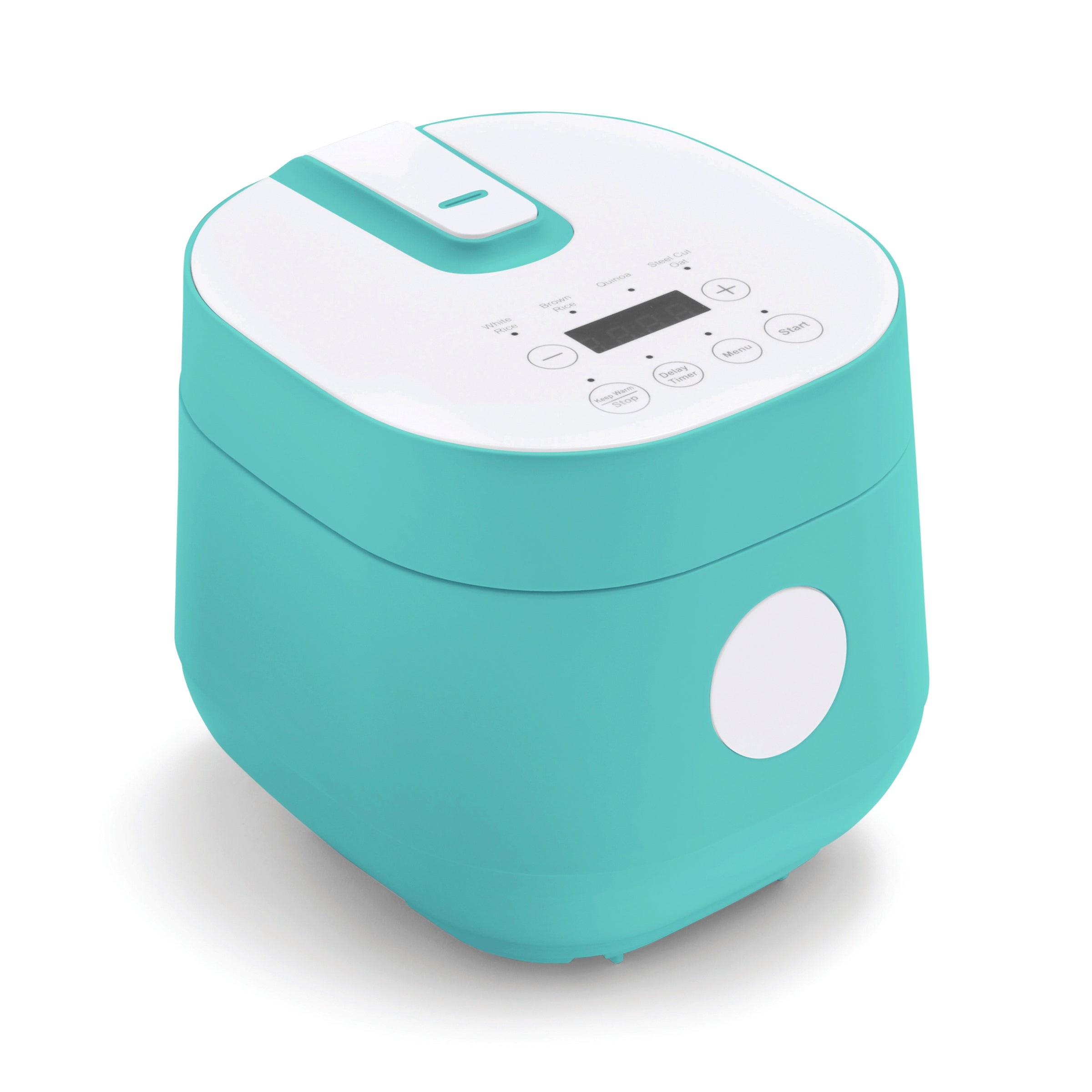 Go Grains Healthy Ceramic Rice Cooker Turquoise