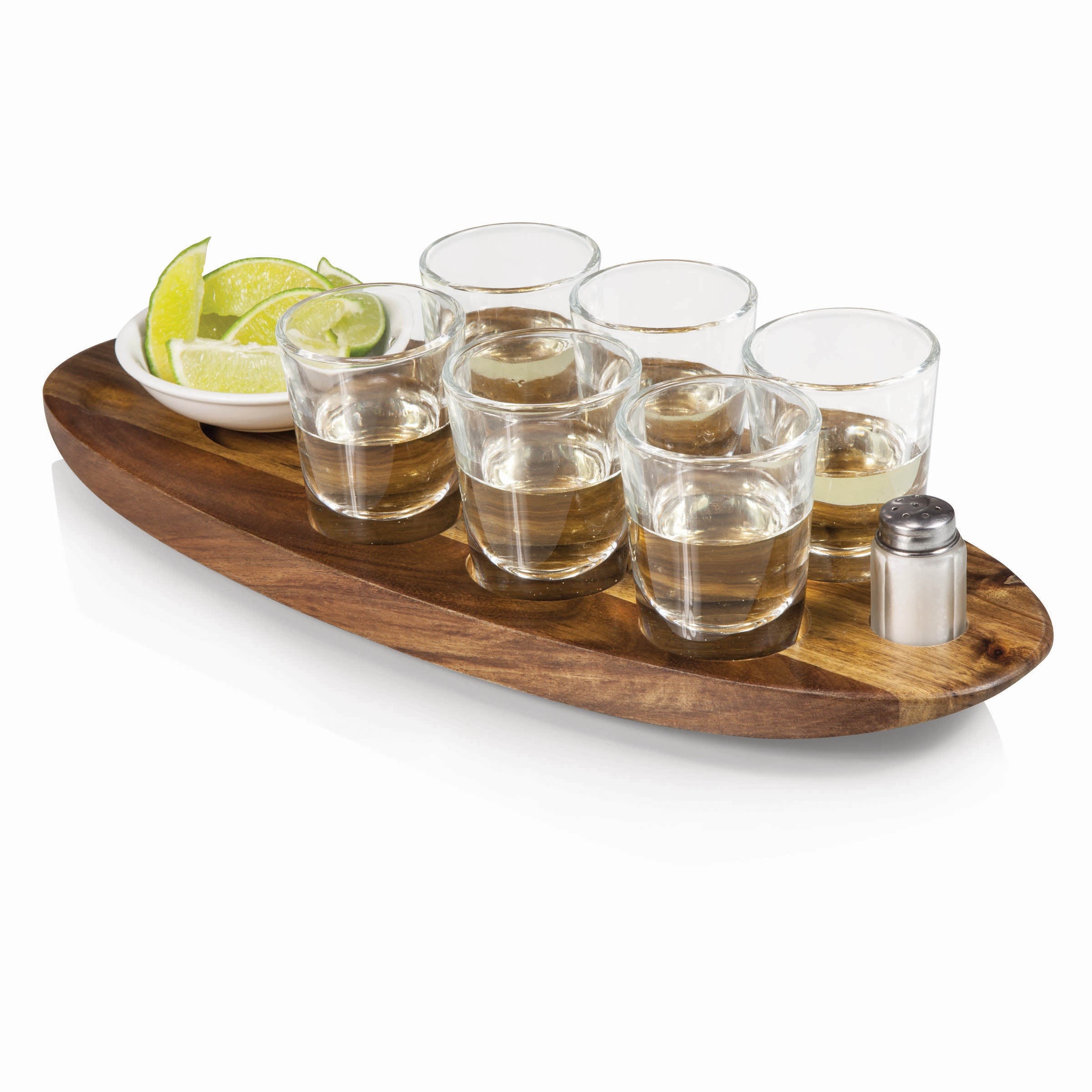 Cantinero Shot Glass Serving Set w/ Tray