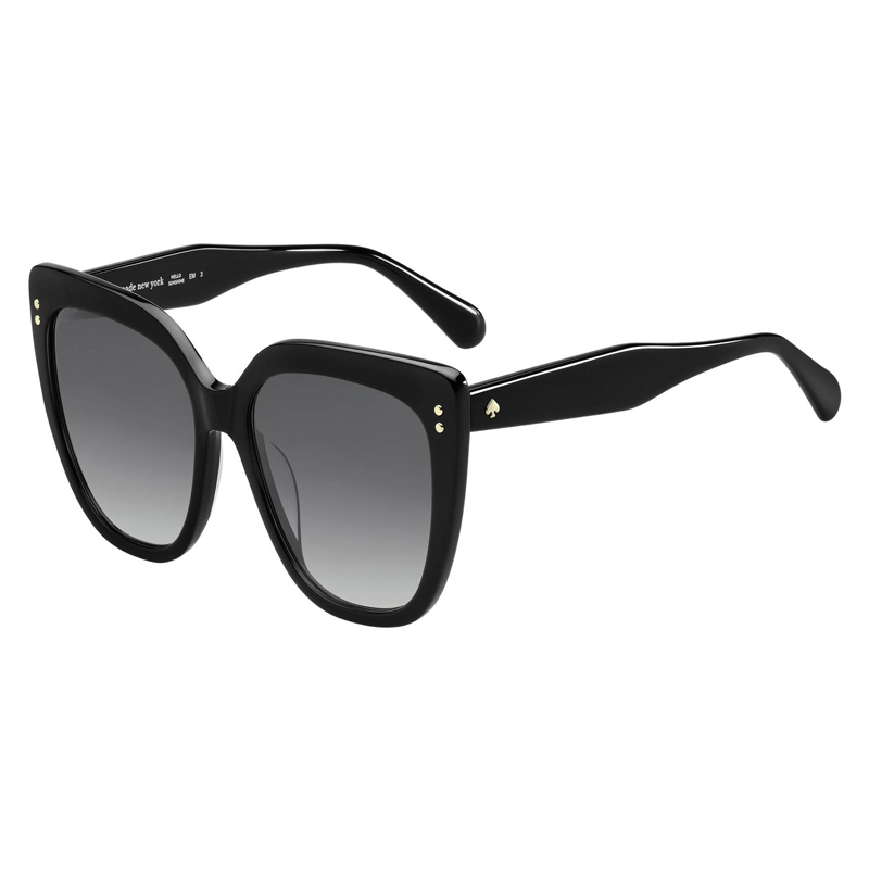 Ladies Kiyanna Dark Gray Gradient Sunglasses - (Black)