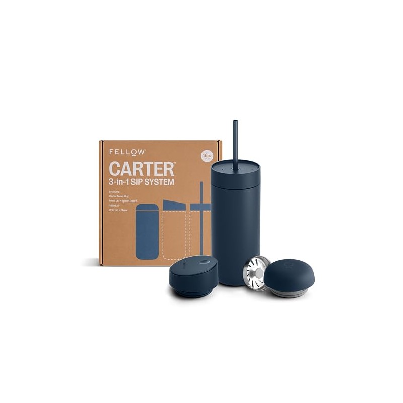 Carter Sip System 16oz - (Stone Blue)