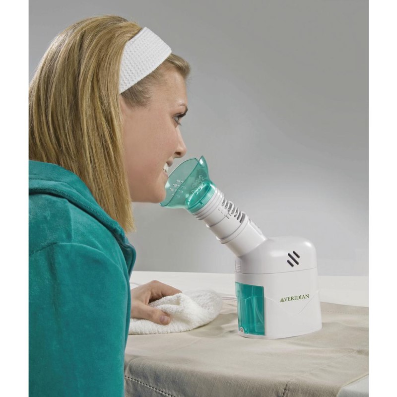 Steam Inhaler Respiratory Vapor Therapy and Beauty Mask