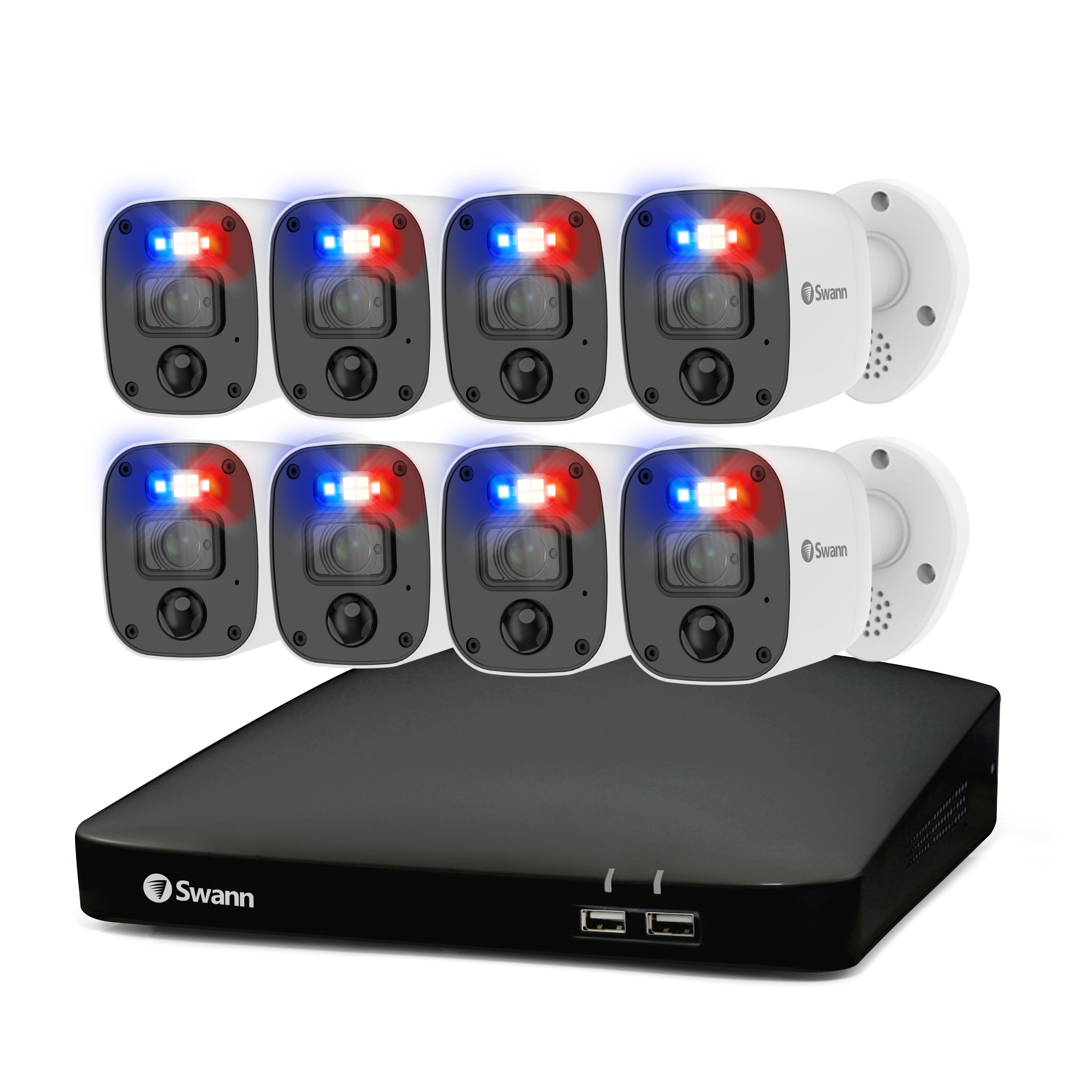 Enforcer 8 Camera 8 Channel 1080p Full HD DVR 1TB HDD Security System