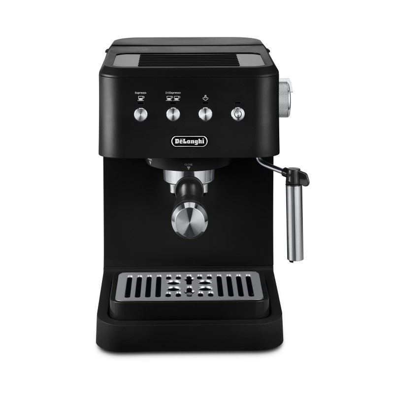 Classic Matte Black Espresso Machine
