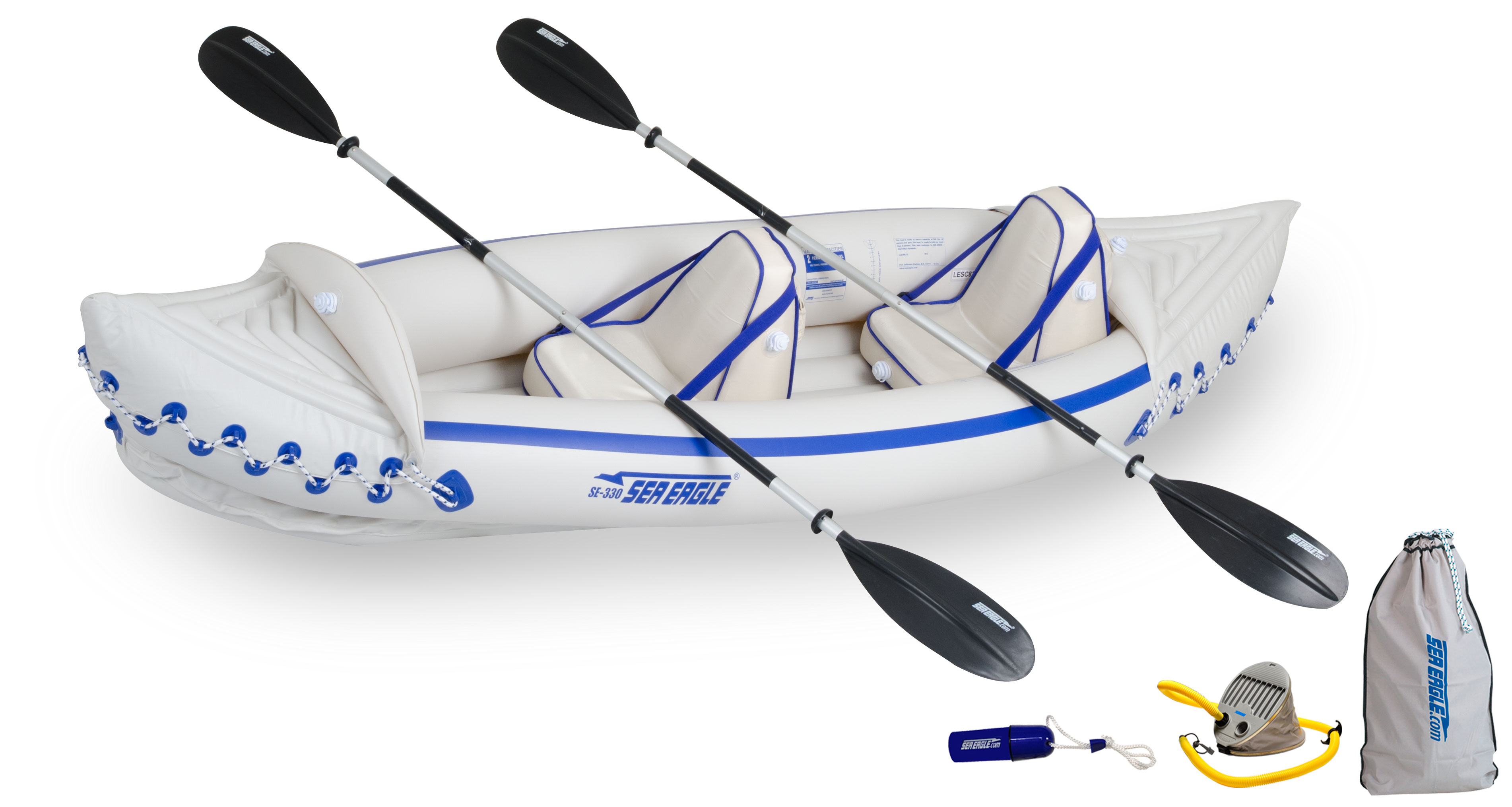 330 Inflatable Sport Kayak Pro Package