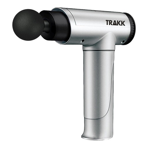 TRAKK Gun Handheld Percussion Massager Silver