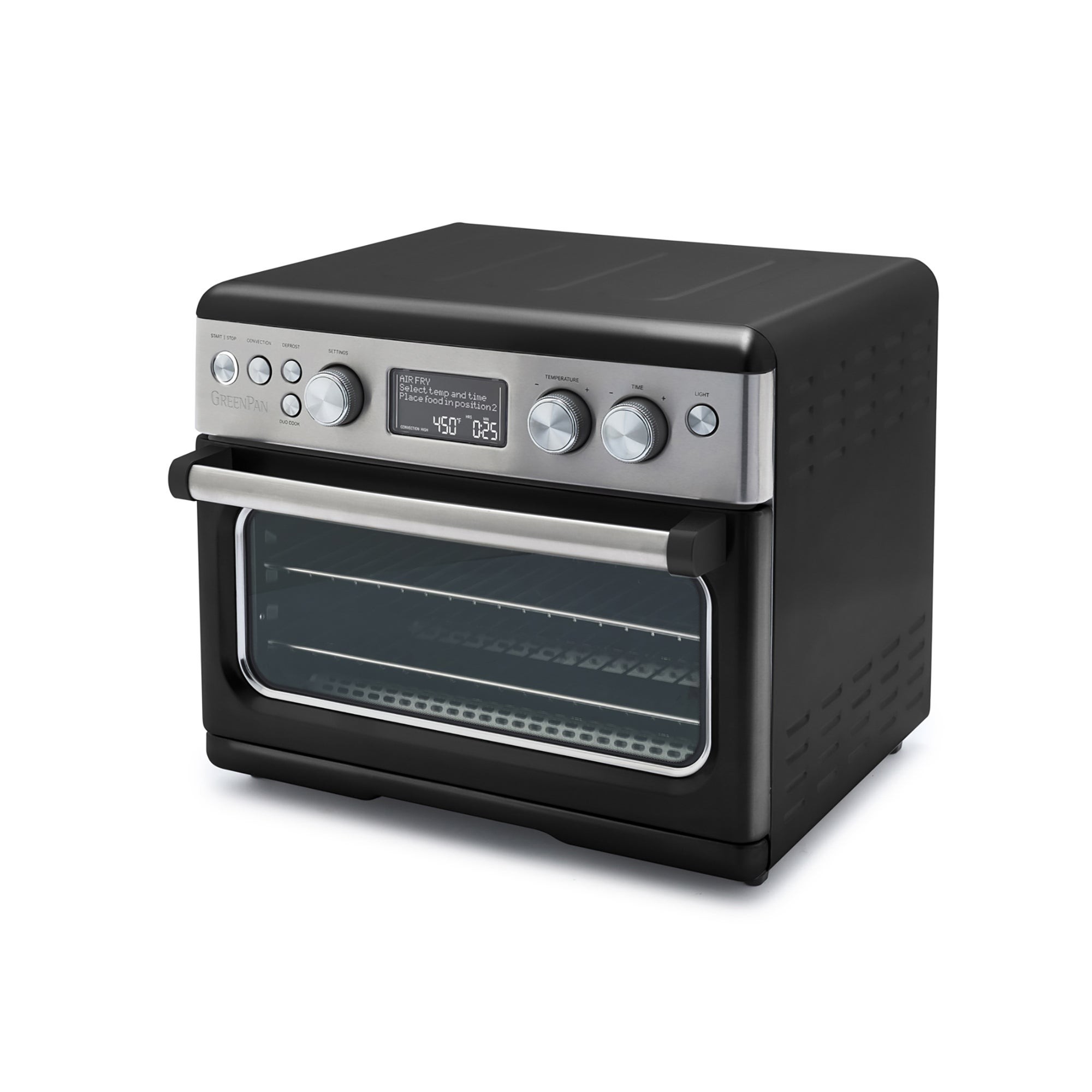 Elite Convection Air Fry Oven Black